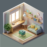 Dreamy House - Furnish Room 3D