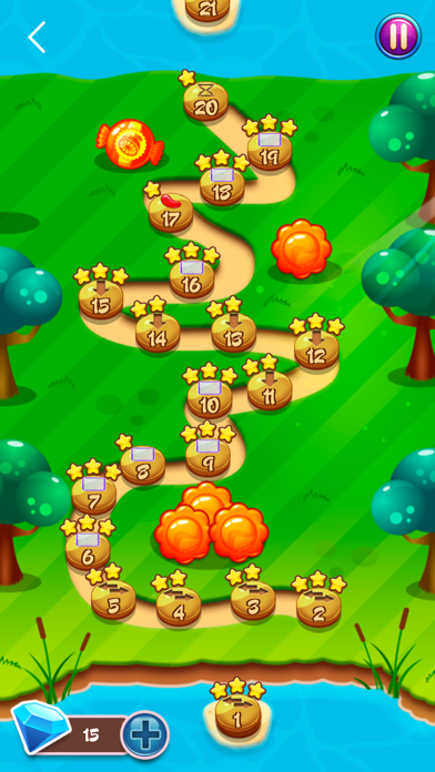 魔幻果冻 - 三消游戏 screenshot