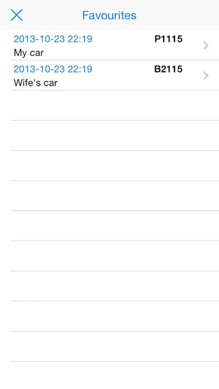 OBDII Trouble Codes screenshot 2 of 2