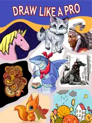 Tegn og Fargelegg - Draw Fun ipad bilder 0