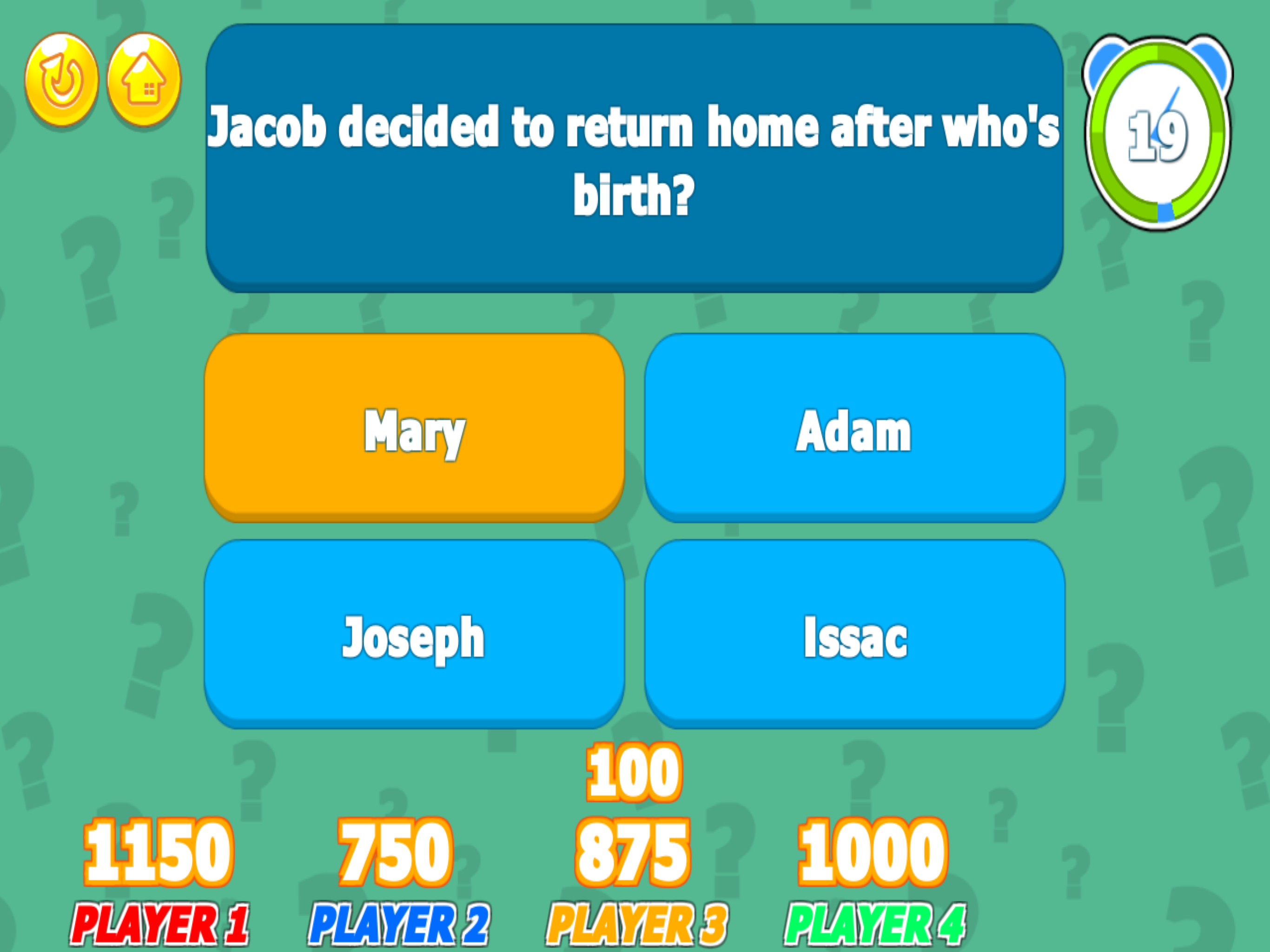The Bible Trivia Challenge