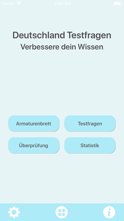 Deutschland Testfragen