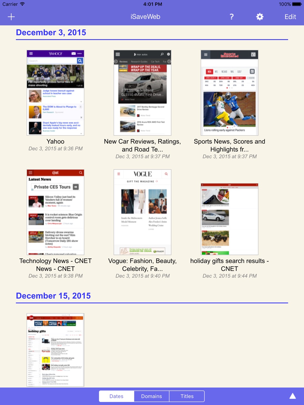 iPad screenshot