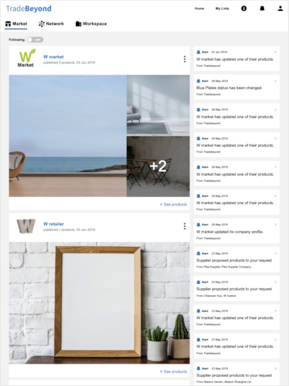 TradeBeyond iPad screenshot 5 - Productivity app
