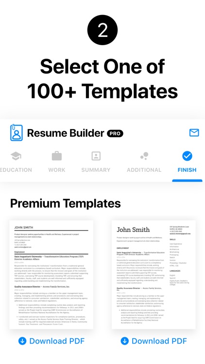 Resume Builder+ Free Edition