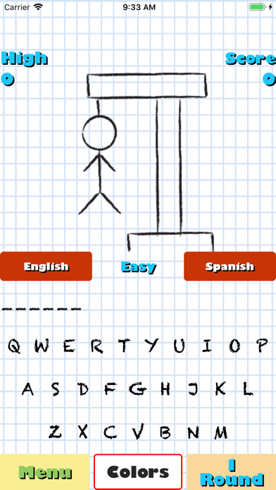 Hangman: Spanish Edition Screenshot