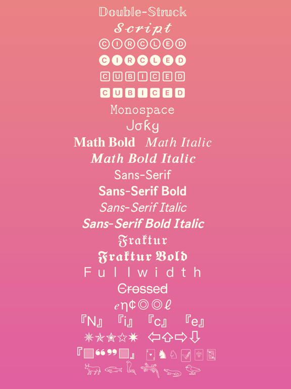 Cool Font & Sticker Keyboard iPad screenshot
