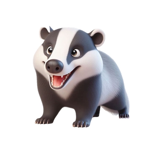 Happy Badger Stickers icon