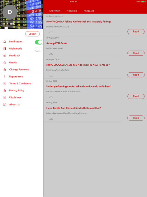 Dalal Street Journal- Magazine iPad screenshot 5 - News app