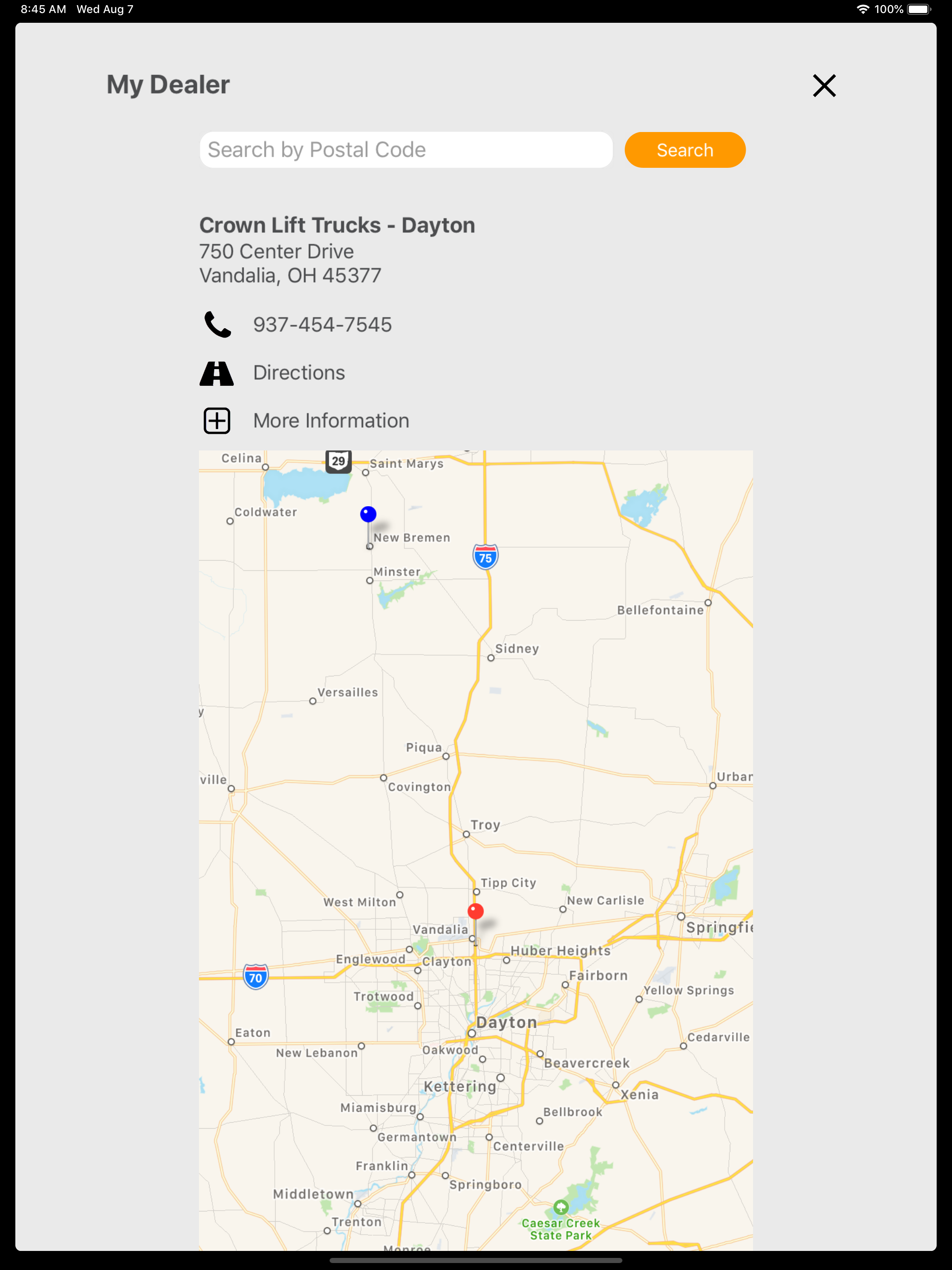 Crown Service Request screenshot 11