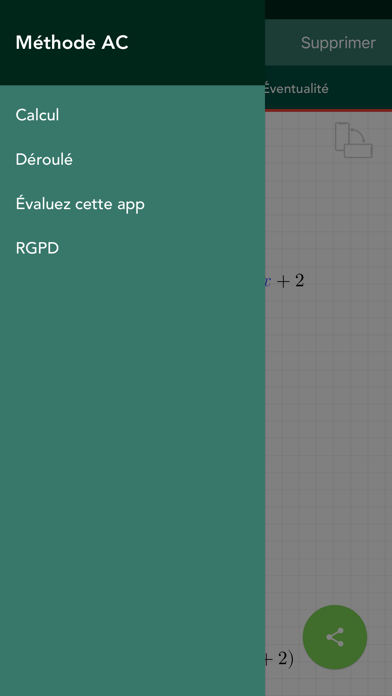 Screenshot #3 pour Méthode AC pour Factoriser PRO