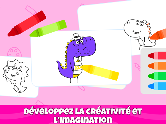 Screenshot #5 pour Dessin enfant & jeux coloriage