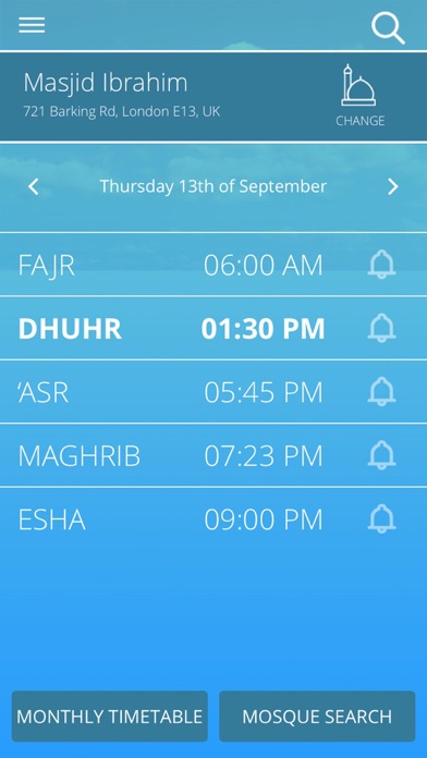 Newham Mosques screenshot