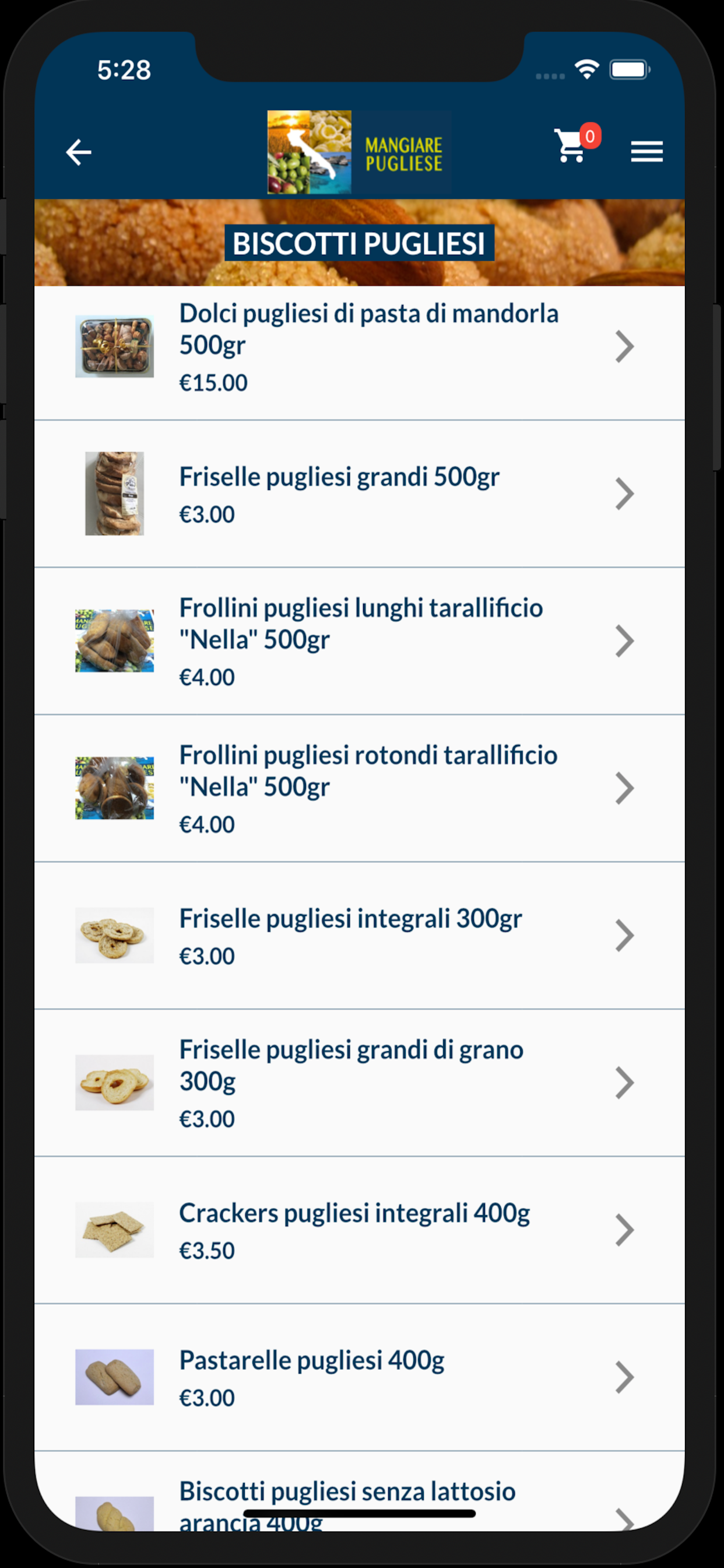 Mangiare Pugliese screenshot 3
