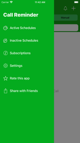 Call Reminder+ screenshot