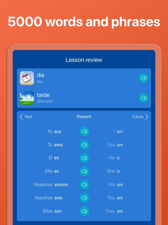 Mondly: Learn 41 Languages iPad screenshot 7 - Education app