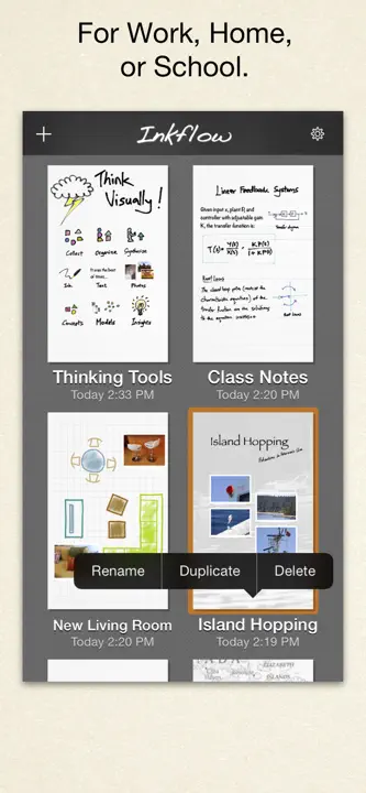 Inkflow Visual Notebook: Screenshot 5 von 5