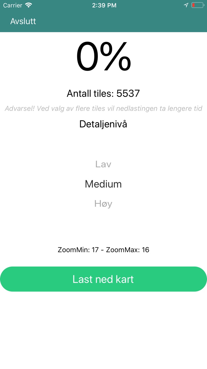 iPhone screenshot