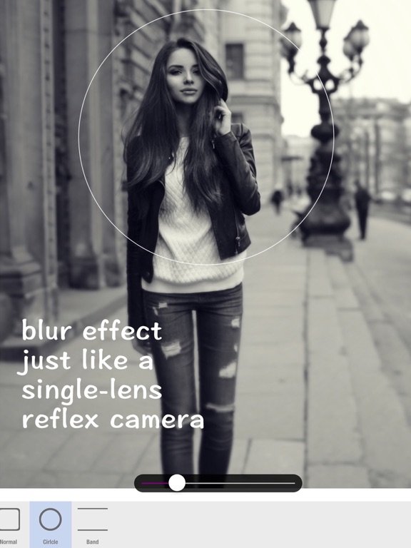 Black & White Retro Pic Editor iPad screenshot 4 - Photo & Video app