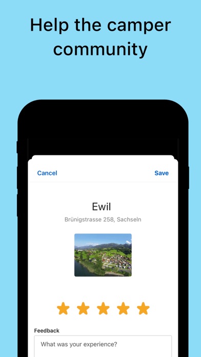 Campy: RV Camping Parks Europe Screenshot