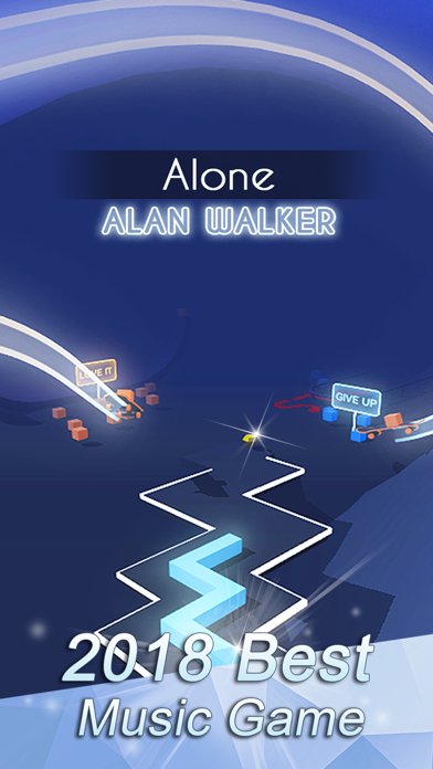 Screenshot from Dancing Line - Music Game