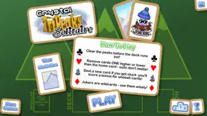 Crystal TriPeaks Solitaire screenshot 2
