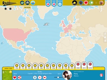 Radiooooo iPad screenshot 3