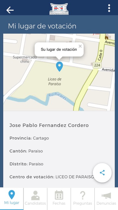 #VotanteInformadoCR iPhone screenshot 2 - News app