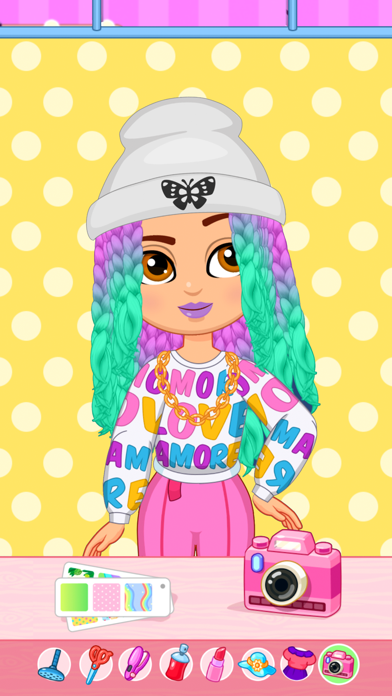 Hair salon, мakeup, dress up Screenshot