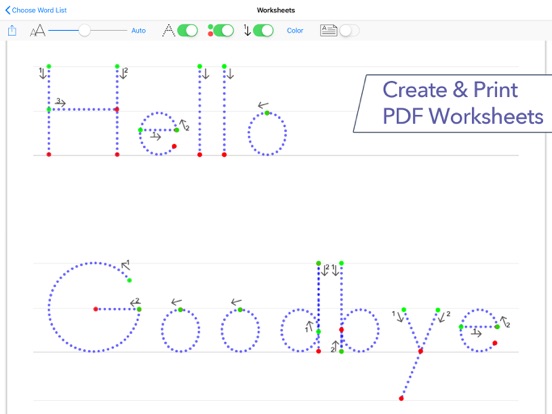 Writing Wizard: Learn to Write iPad screenshot 7 - Education app