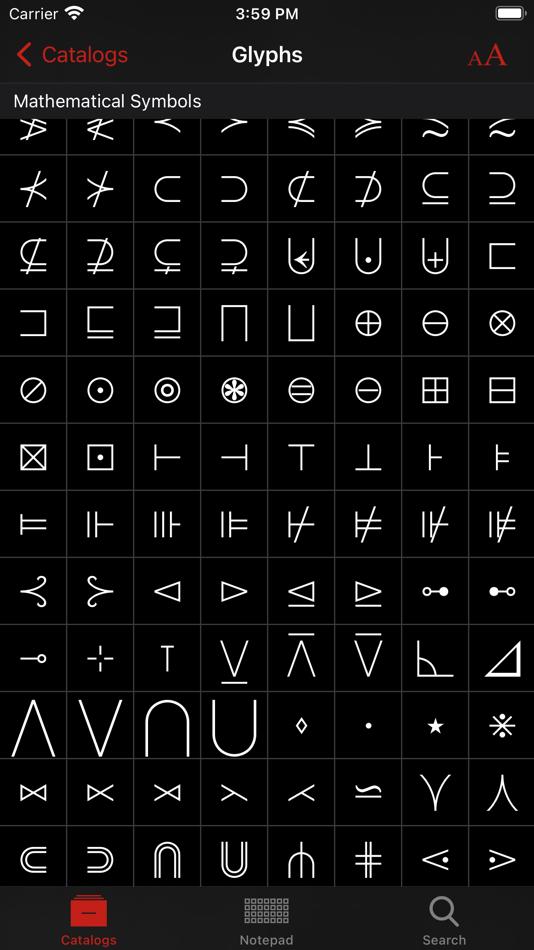 #5. Unicode Pad Pro with keyboards (iOS) Podle: Ziga Kranjec