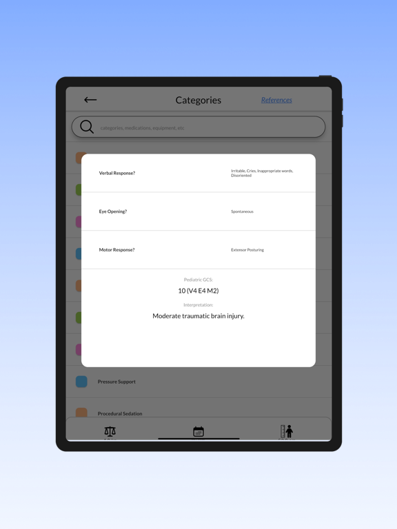 Pedi STAT iPad app afbeelding 4