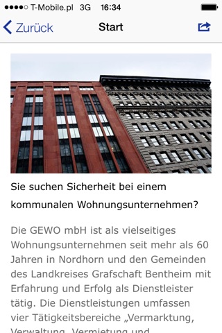 GEWO GmbH screenshot 2