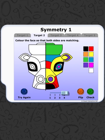 Numeracy Warm Up - Symmetry 1 screenshot 2