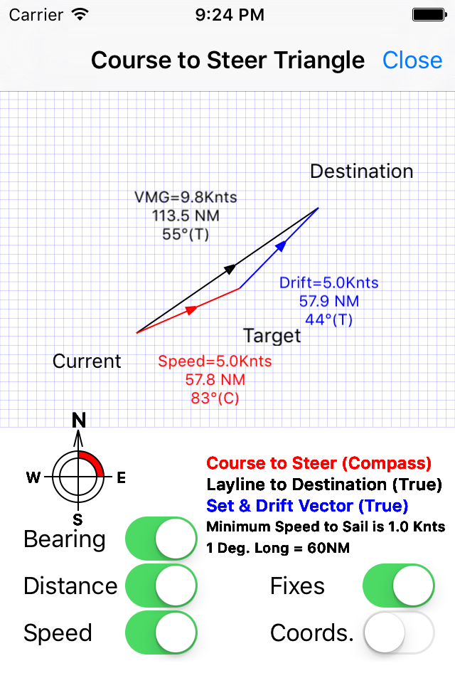 TVMDC Sailing and Marine Navigation Calculator