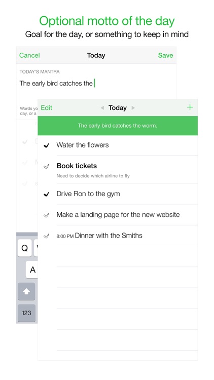 Today: Minimalist To-Do List screenshot-4