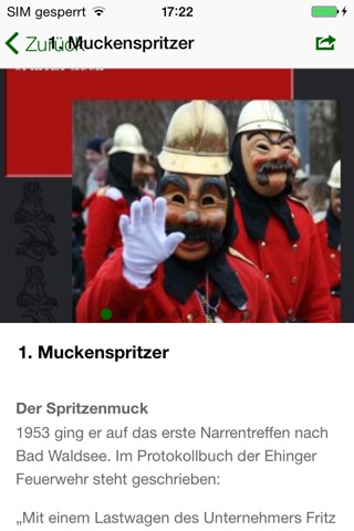 Narrenzunft Spritzenmuck screenshot 2