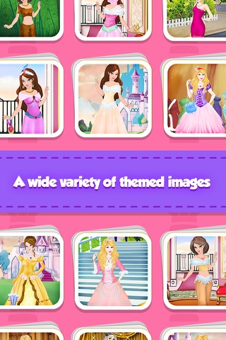 Jigsaw Puzzle: Royal Princess Girls - Kids Games screenshot 4