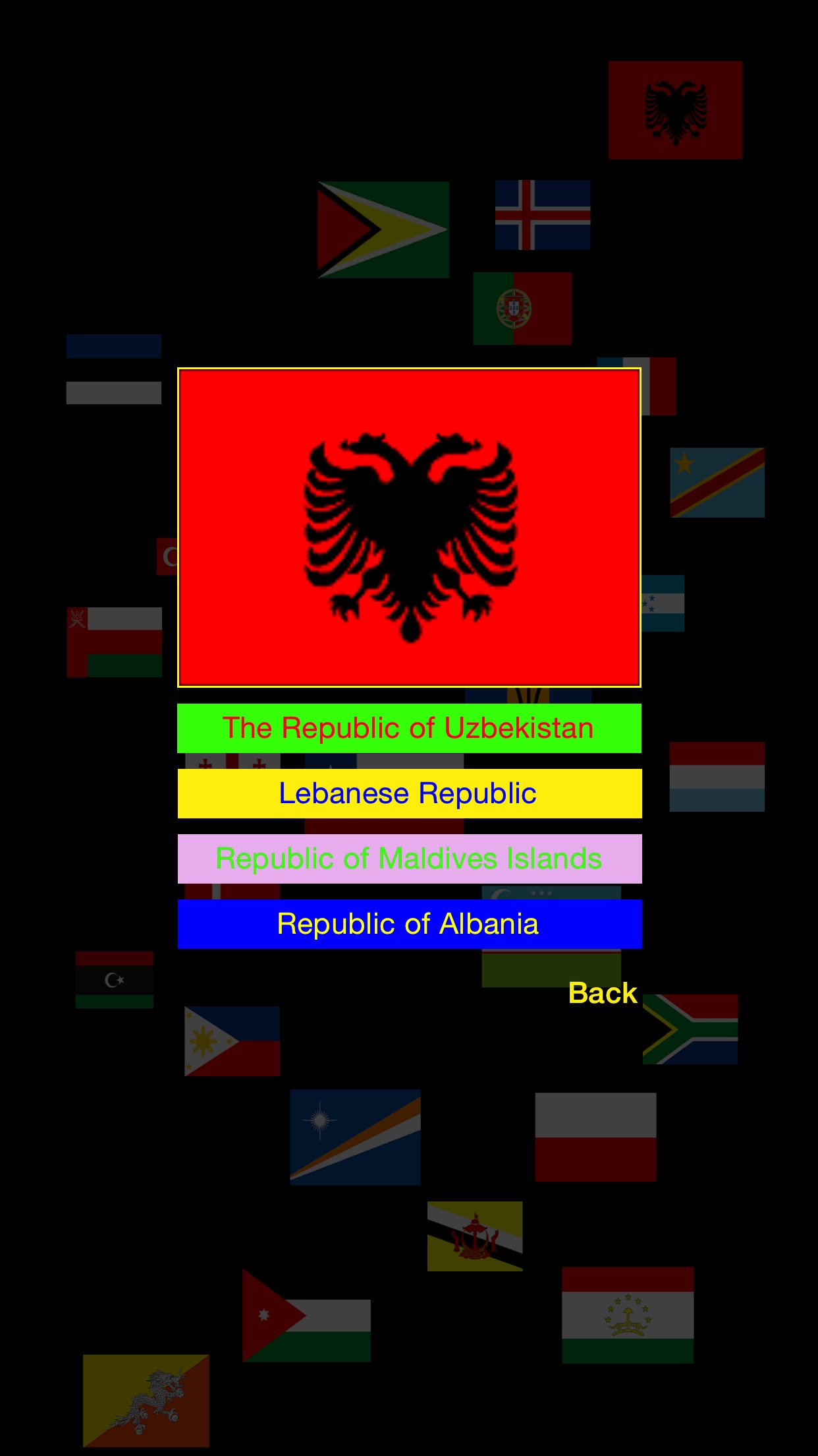 Screenshot 3 of [National Flags Quiz]