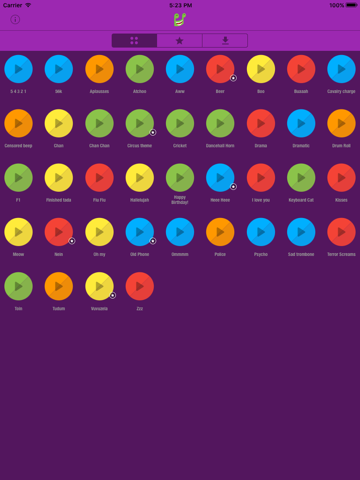 Screenshot #4 pour Fun Sounds Instant Buttons - Best Soundboard