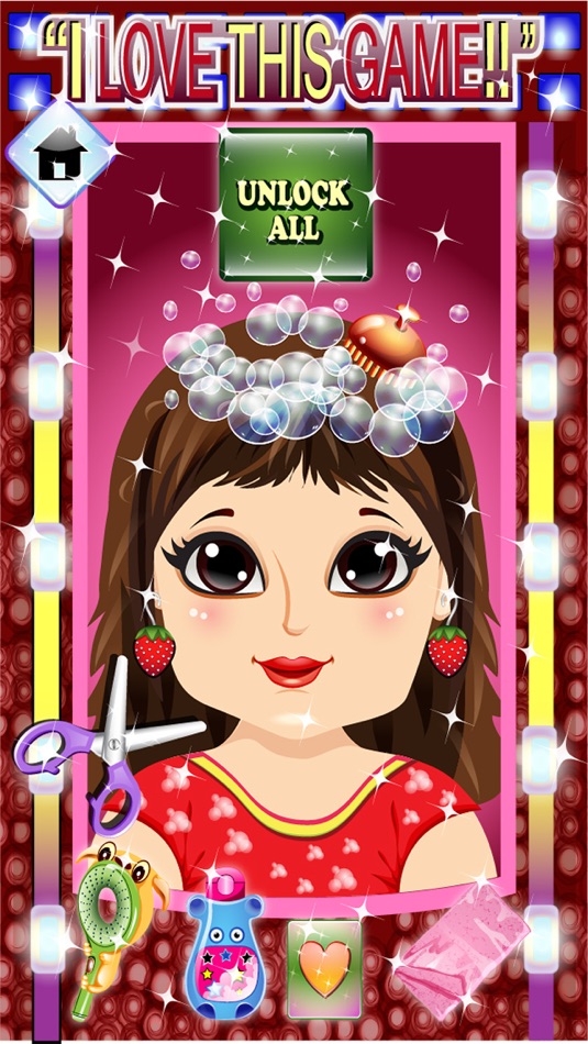 Baby Hair Saloon Makeover - cut, color, wash & create fun different hairstyles for princess free - 1.0 - (iOS)