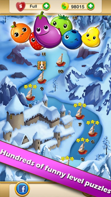 Fruit Mania Story - Free match-3 splash game screenshot-4
