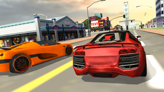 Screenshot #1 pour Burning Wheels Car Racer 3D