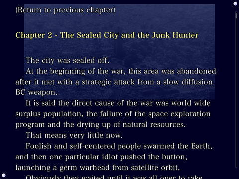 planetarian - Dream of Little Star - iPad screenshot 5 - Book app