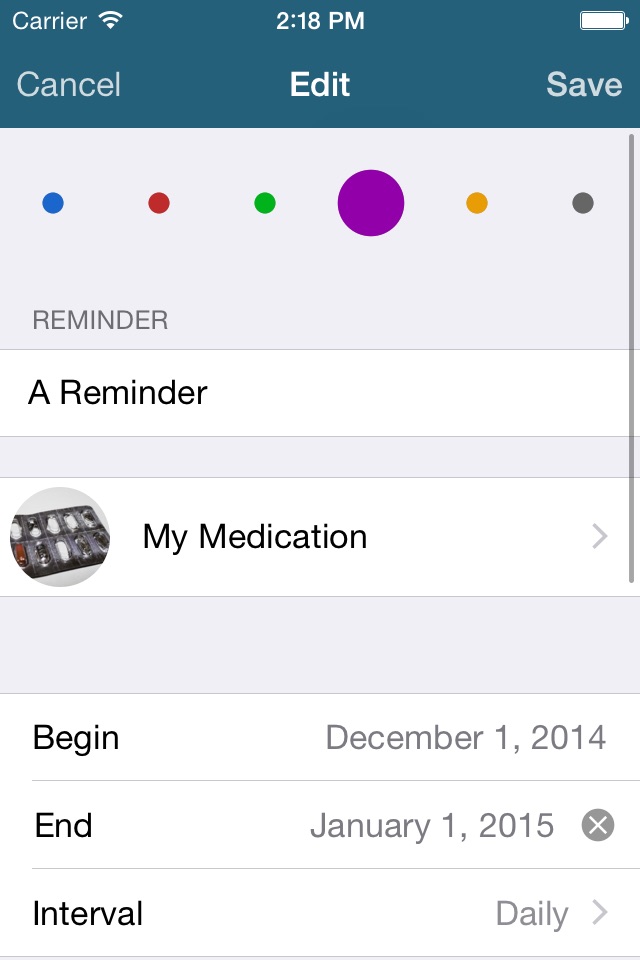 Medication Alarm screenshot 4