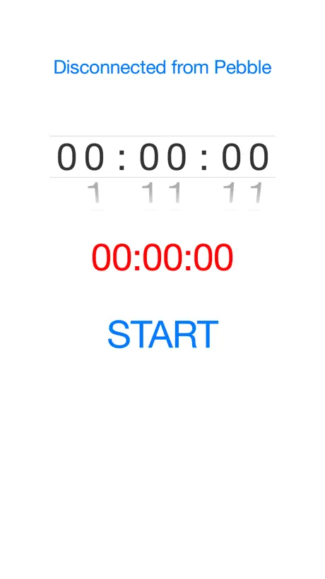 Vibration Timer for Pebble