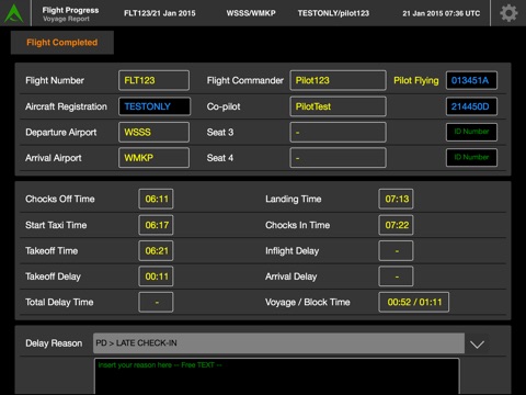Flight Progress iOS screenshot 4