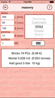calculate and build - from masonry to carpentry iphone screenshot 3