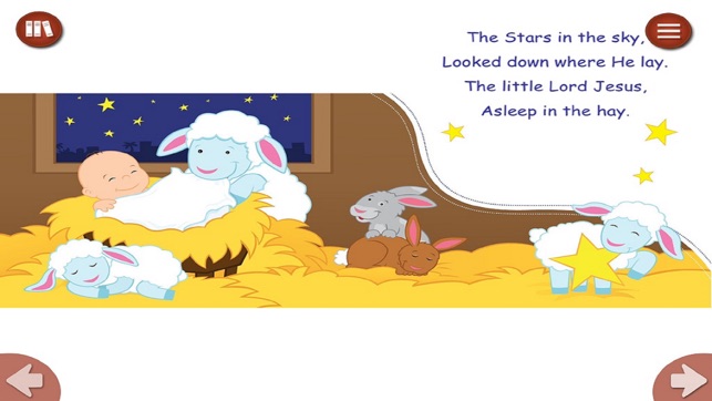 Away In A Manger by Twin Sisters - Read along interactive Ch(圖3)-速報App