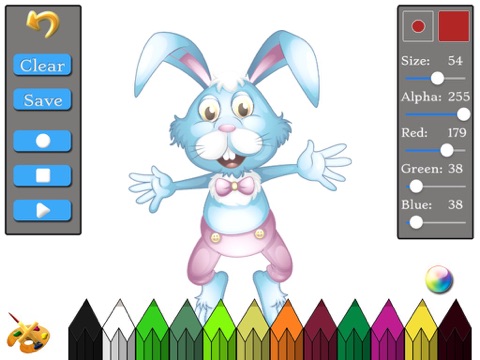Easter Games for Kids Lite: Play Jigsaw Puzzles and Draw Paintings iPad screenshot